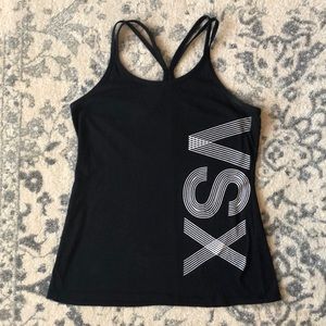 Victoria’s Secret VSX sport black raceback tank XS